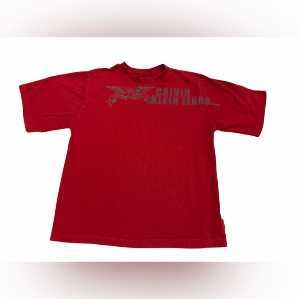 Vintage Calvin Klein Jeans Youth Crewneck Graphic T-Shirt